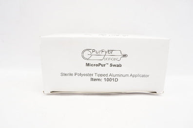 Purfybr 1001D MicroPur Swab Polyester Tipped Aluminum Applicator - Box of 100(x)